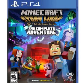 Minecraft: Story Mode- The Complete Adventure - PlayStation 4 北米版 PS4 プレイステーション4 海外版ソフト
