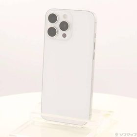 〔中古〕Apple(アップル) iPhone16 Pro Max 256GB ホワイトチタニウム MYWH3J／A SIMフリー〔377-ud〕