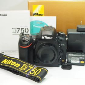 作動良好 美品 Nikon D750 ボディー 元箱付き ニコン【管NI10178
