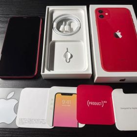 【付属品完備】iPhone 11 RED 本体 128GB ※分解歴なし
