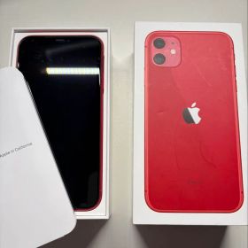iPhone11 256GB レッド SIMフリー 本体のみ