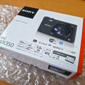 新品 SONY Cyber-shot DSC-WX350 ブラック 本体