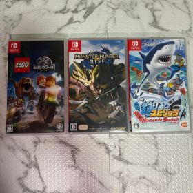 Switchソフト 3本セット【モンスターハンターライズ】他