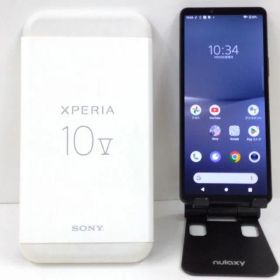 Xperia 10 V SOG11 au ブラック 送料無料 本体 c22705