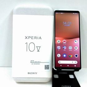 Xperia 10 V SOG11 au ホワイト 送料無料 本体 c22722