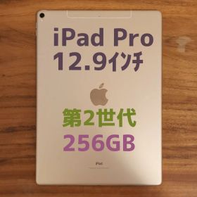 『準美品』iPad Pro 第2世代 12.9㌅ 256GB『シムフリー』055