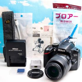 【スマホに送れるセット】一眼レフ⭐️Nikon D3200⭐️届いてすぐ使える