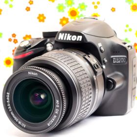 【届いてすぐ】Nikon D3200 レンズキット✨スマホ転送OK☆動作快調