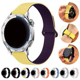 SUUNTO Watch バンド ベルト Nautic S / Vertical2 Ocean / Race 2 S Run シリコン マグネット付き 磁気付き レザー調 バンド幅 22mm