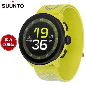 スント SUUNTO RUN ラン ライム シリコンバンド スマートウォッチ 腕時計 SS051274000