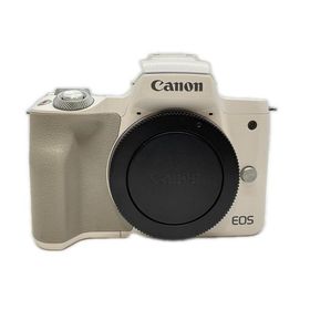 キャノン canon デジタルカメラ EOS Kiss M ホワイト【中古】