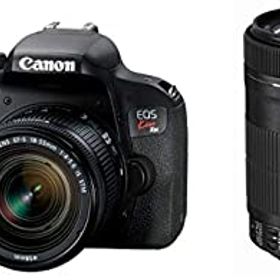 【中古】Canon キヤノン デジタル一眼レフカメラ EOS Kiss X9i ダブルズームキット EF-S18-55mm/EF-S55-250mm 付属 EOSKISSX9I-WKIT-A ブラック