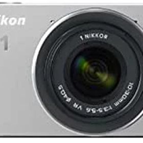【中古】Nikon ミラーレス一眼カメラ Nikon 1 (ニコンワン) J1 (ジェイワン) 標準ズームレンズキット シルバーN1 J1HLK SL