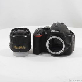 【中古】Nikon(ニコン) NIKON D5500 18-55 VRII レンズキット ブラック 【297-ud】