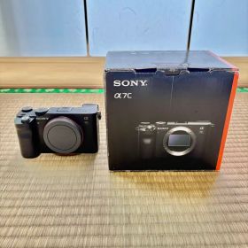 良品 ソニー SONY α7C ボディ ILCE-7C ブラック バッテリーあり