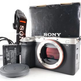 【極美品】＜シャッター数347回＞SONY(ソニー) フルサイズ ミラーレス一眼カメラ α7CII ボディ(レンズなし) シルバー ILCE-7CM2 S