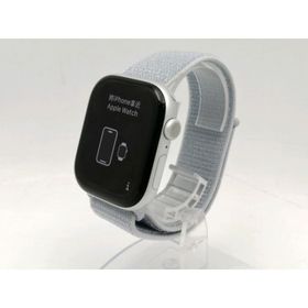 【中古】Apple Apple Watch Series10 46mm GPS シルバーアルミニウムケース/ブルークラウドスポーツループ MWX03J/A【ECセンター】保証期間１ヶ月【ランクA】