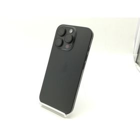 【中古】Apple 国内版 【SIMフリー】 iPhone 16 Pro 512GB ブラックチタニウム MYN43J/A【広島】保証期間１ヶ月【ランクB】