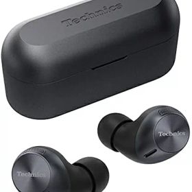 【中古】 テクニクス ワイヤレスイヤホン EAH-AZ40-K ブラック bluetooth マルチポイント IPX4 アプリ対応