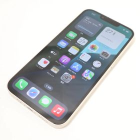 iPhone13 ホワイト MLND3J/A A2631 128GB SIMフリー BAT78% Apple アップル