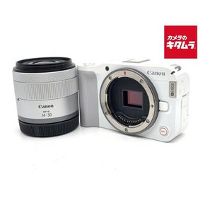 【中古】 【美品】 キヤノン EOS R50 V RF-S14-30 IS STM PZレンズキット ホワイト
