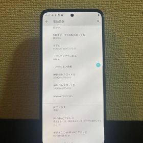 moto g31(w) XT2173-3 本体