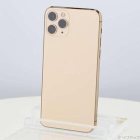 〔中古〕Apple(アップル) iPhone11 Pro 64GB ゴールド MWC52J／A SIMフリー〔305-ud〕