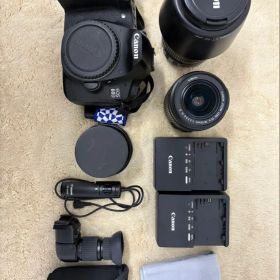 【減額】Canon EOS 60D デジタル一眼レフカメラ レンズ2本付きセット