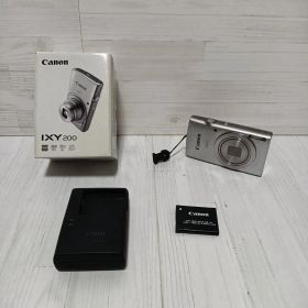 【極美品 動作確認済】Canon IXY 200 シルバー 外箱 付属品完備