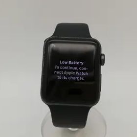 【中古】Apple Apple Watch Series3 42mm GPS スペースグレイアルミニウム/ブラックスポーツバンド MTF32J/A【鹿児島中町】保証期間１ヶ
