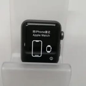 【中古】Apple Apple Watch Series3 38mm GPS スペースグレイアルミニウム/ブラックスポーツバンド MTF02J/A【川越クレアモール】保証期