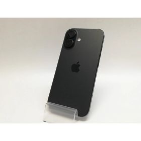 【中古】Apple 国内版 【SIMフリー】 iPhone 16 128GB ブラック MYDQ3J/A【福岡天神】保証期間1ヶ月【ランクC】