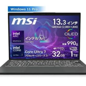 ★MSIノートPC Prestige 13 AI Evo A2HMG-5579JP//260992/4711377385183