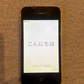 Apple iPhone 4 ブラック 本体 ジャンク品
