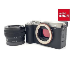 【中古】 【良品】 ソニー α7C ズームレンズキット シルバー [ILCE-7CL S]