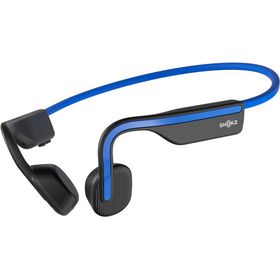 ショックス ワイヤレス イヤホン 骨伝導オープンイヤ IP55 最大6時間 USB-C OPENMOVE AFT-EP-000024 ブルー系