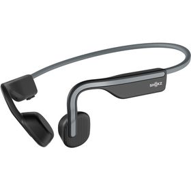 ショックス ワイヤレス イヤホン 骨伝導オープンイヤ IP55 最大6時間 USB-C OPENMOVE AFT-EP-000022 グレー系