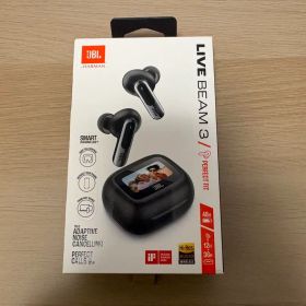 JBL LIVE BEAM 3 ワイヤレスイヤホン 黒 ブラック