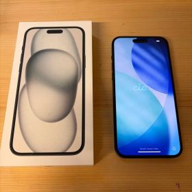 Apple iPhone 15 plus 本体 ブラック