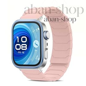 バンド Huawei Watch Fit 5 Pro/4 Pro/Huawei Watch Fit 5/4/3 用 シリコン 時計バンド 強力な磁気 スマートウォッチ交換 マグネット ス