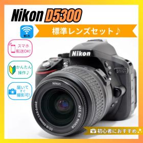 【高画質で本格撮影】Nikon D5300 標準レンズセット ニコン 一眼レフ