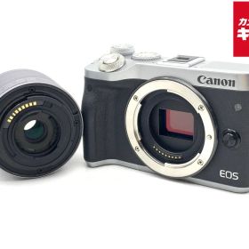 【中古】 【並品】 キヤノン EOS M6 EF-M15-45 IS STM レンズキット シルバー