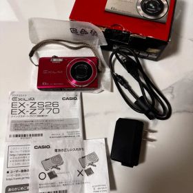 CASIO EXILIM EX-ZS26 レッド デジタルカメラ 本体
