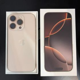【美品】Apple iPhone 16Pro 256GB デザートチタニウム