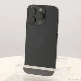 ソフマップ 〔中古品〕 iPhone16 Pro 128GB ブラックチタニウム MYMV3J／A SIMフリー【377】