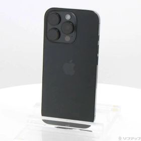 ソフマップ 〔中古品〕 iPhone16 Pro 256GB ブラックチタニウム MYN03J／A SIMフリー【258】