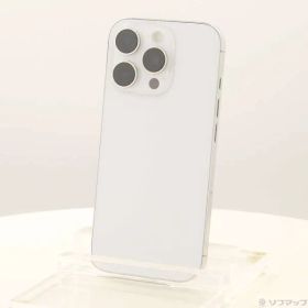 ソフマップ 〔中古品〕 iPhone16 Pro 256GB ホワイトチタニウム MYN13J／A SIMフリー【377】