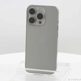 ソフマップ 〔中古品〕 iPhone16 Pro 256GB ナチュラルチタニウム MYN33J／A SIMフリー【262】