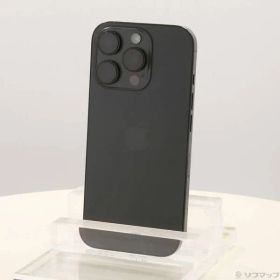 ソフマップ 〔中古品〕 iPhone16 Pro 512GB ブラックチタニウム MYN43J／A SIMフリー【258】