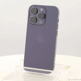 ソフマップ 〔中古品〕 iPhone14 Pro 128GB ディープパープル MQ0F3J／A SIMフリー【276】